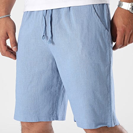 Frilivin - Pantalones cortos de jogging azules