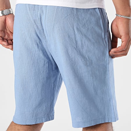 Frilivin - Pantalones cortos de jogging azules