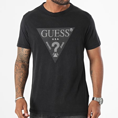 Guess - T-shirt M4YI05-I3Z14 Zwart