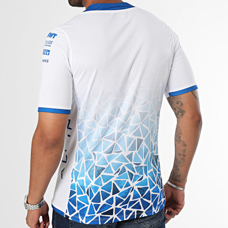 Kappa - Camiseta Kombat 2024 Alpine F1 361W41W Blanco Azul