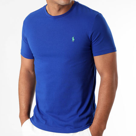 Polo Ralph Lauren - Camiseta Custom Slim Fit Original Player Azul Real