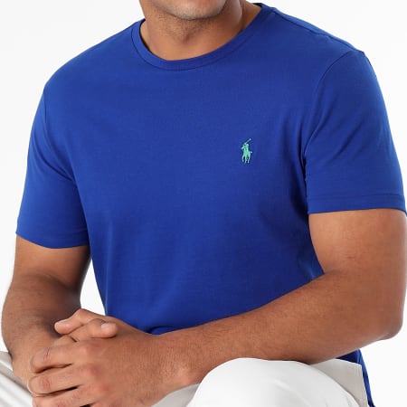 Polo Ralph Lauren - Camiseta Custom Slim Fit Original Player Azul Real