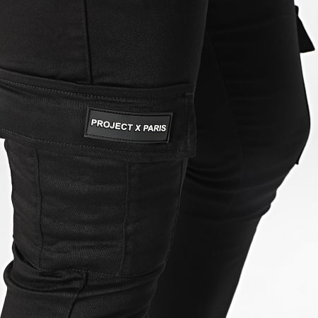 Project X Paris - Jean Cargo Broek T239020 Zwart