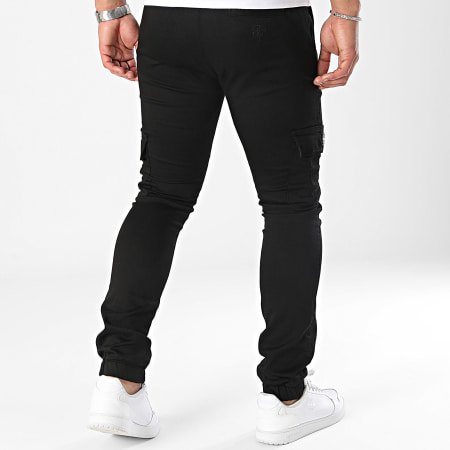 Project X Paris - Jean Cargo Broek T239020 Zwart