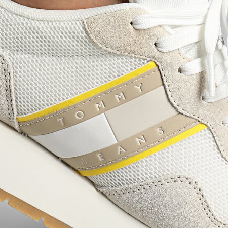Tommy Jeans - Tjm Modern Runner 1435 Newsprint Gentle Gold Sneakers