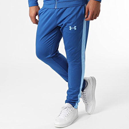 Under Armour - Gestreept trainingspak 1357139 Koningsblauw