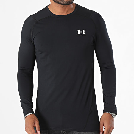 Under Armour - Camiseta deportiva de manga larga 1361506 Negro