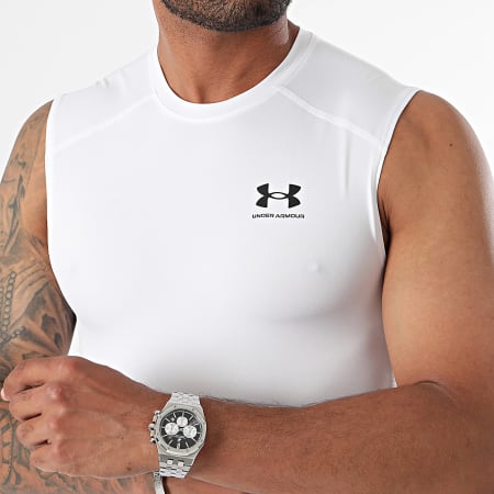 Under Armour - Camiseta de tirantes 1361522 Blanca