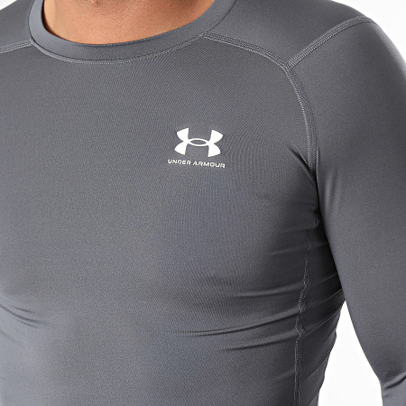 Under Armour - Tee Shirt De Sport Manches Longues 1361524 Gris