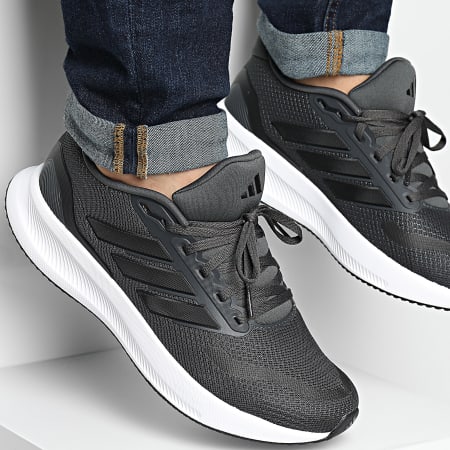 Adidas Performance - Runfalcon 5 Zapatillas IE8819 Gris Seis Core Negro Calzado Blanco