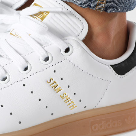 Adidas Originals - Stan Smith J Zapatillas Mujer IH5352 Calzado Blanco Core Negro Goma 3