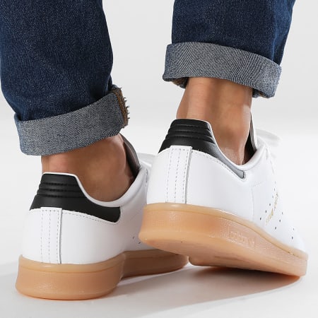 Adidas Originals - Stan Smith J Zapatillas Mujer IH5352 Calzado Blanco Core Negro Goma 3