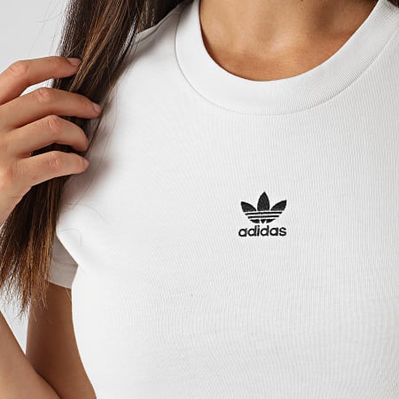 Adidas Originals - Dames Essential Slim T-shirt IY7335 Wit