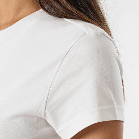 Adidas Originals - Camiseta Essential Slim para mujer IY7335 Blanca