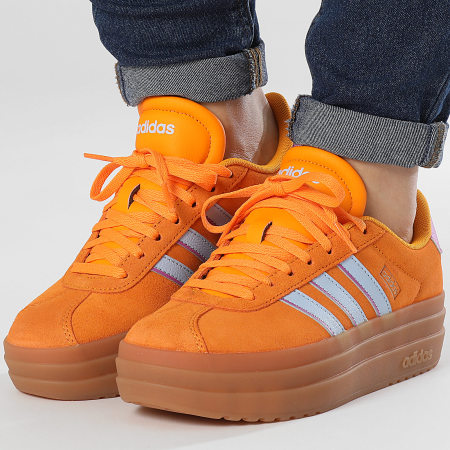 Adidas Sportswear - Baskets Femme VL Court Bold IH8090 Crew Orange Global Blue Pure Burgundy