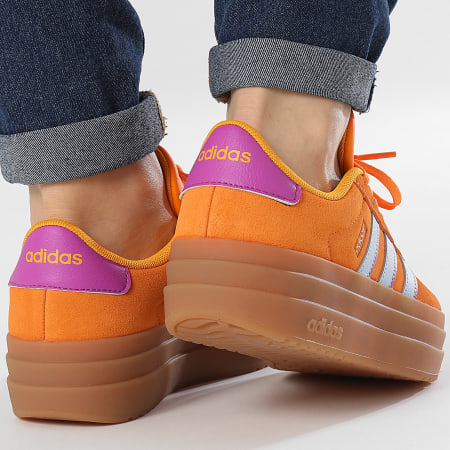 Adidas Sportswear - Dames VL Court Bold IH8090 Crew Orange Global Blue Pure Burgundy Sneakers