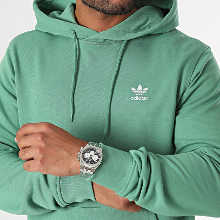 Adidas Originals - Felpa con cappuccio Essential IX7671 Verde