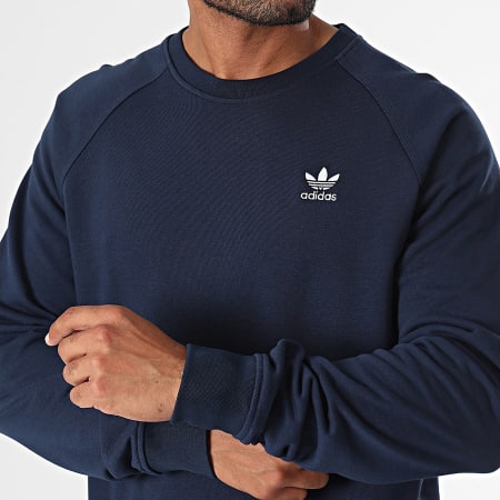 Adidas Originals - Essentiële sweater met ronde hals IX7678 marineblauw