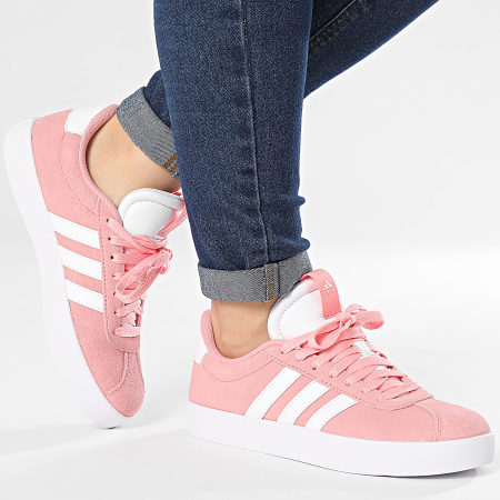 Adidas Sportswear - VL Court 3.0 Scarpe da ginnastica da donna IF4469 Quasi Rosa Footwear White