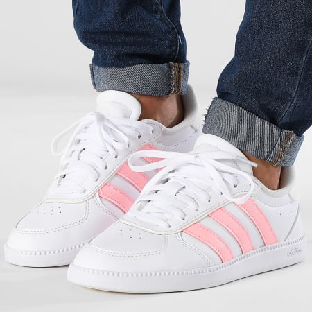 Adidas Sportswear - Breaknet Sleek Sneakers Donna IH5421 Footwear White Core White Pink