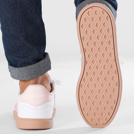 Adidas Sportswear - Breaknet Sleek Sneakers Donna IH5427 Footwear White Pink San Pink