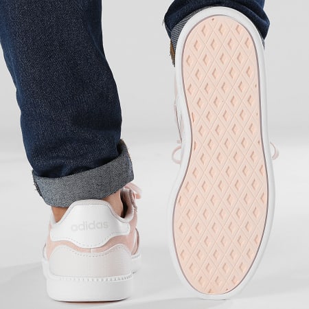Adidas Performance - Breaknet Sleek Suede IH5463 Wonder Quartz Footwear White Putty Mauve Zapatillas Mujer