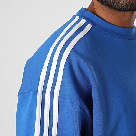 Adidas Originals - Sweat Crewneck 3 Stripes IZ1829 Bleu Roi