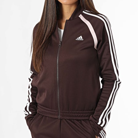 Adidas Sportswear - Teamsport trainingspak voor dames IX1108 Bruin