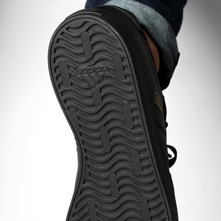 Adidas Sportswear - VL Court 3.0 Sneakers JI1441 Calzature Bianco Oro Metallo