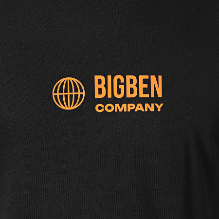 Big Ben - Maglietta Logo Mix Nero Arancione