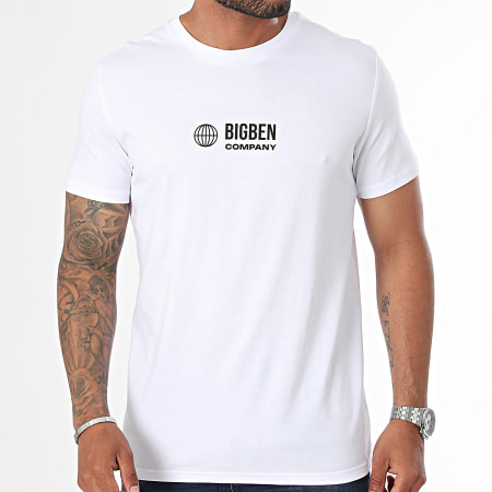 Big Ben - Logo Company Camiseta Blanco Negro
