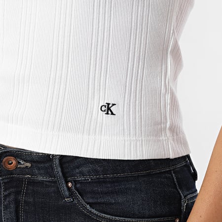 Calvin Klein - Camiseta mujer 3564 Blanca