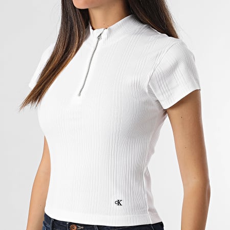 Calvin Klein - Tee Shirt Femme 3564 Blanc