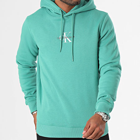 Sweat Capuche 5629 Vert