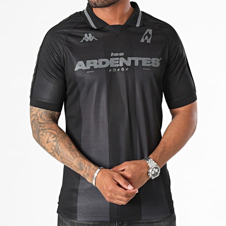 Kappa - Camiseta Authentic Lerua Les Ardentes 351W8XW Gris antracita