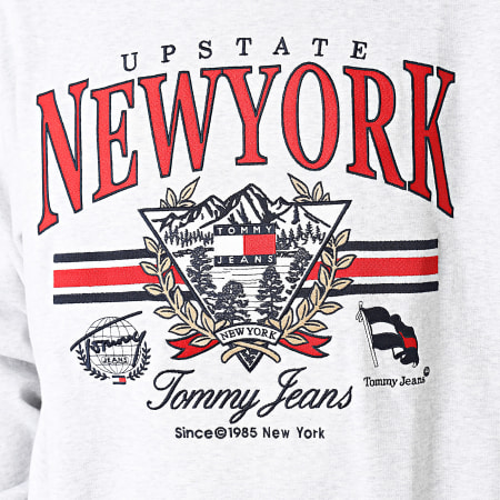 Tommy Jeans - Vintage Explorer Crewneck Sweatshirt 9244 Licht Heather Grijs