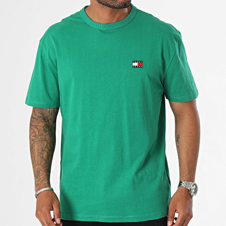 Tommy Jeans - Camiseta Insignia 7995 Verde