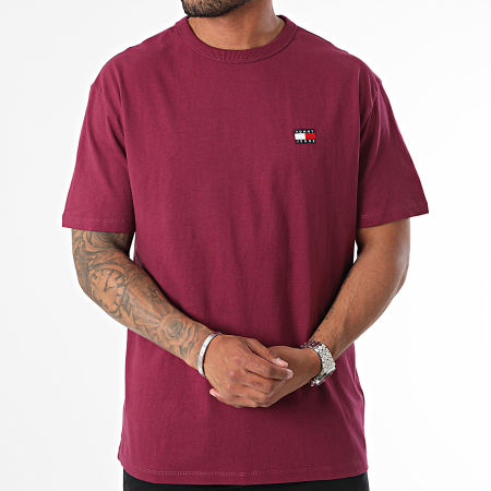 Tommy Jeans - Badge T-shirt 7995 Plum