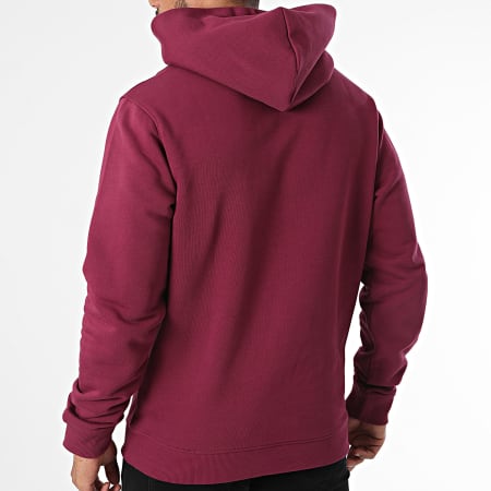 Tommy Jeans - Felpa con cappuccio Badge 7988 Plum