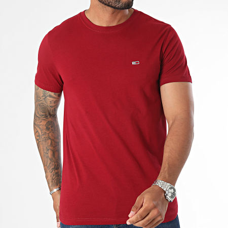 Tommy Hilfiger - Set van 2 Slim Jersey T-shirts 5381 Groen Bordeaux