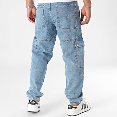 Tommy Jeans - Jean Cargo Isaac Relaxed 9289 Bleu Denim