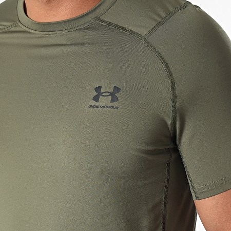 Under Armour - Camiseta ajustada 1361683 Verde caqui