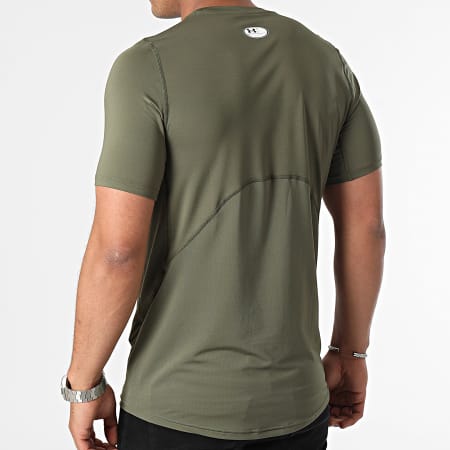 Under Armour - Tee Shirt Fitted 1361683 Vert Kaki