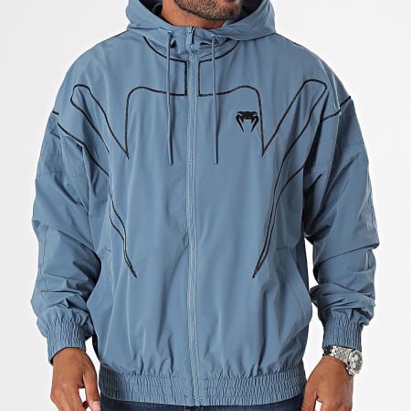 Venum - Attack 90 Track Zip Hooded Jacket 05073 Blu navy