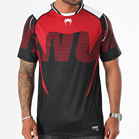 Venum - Camiseta Adrenaline Rojo Dry 05171 Negro Rojo Blanco