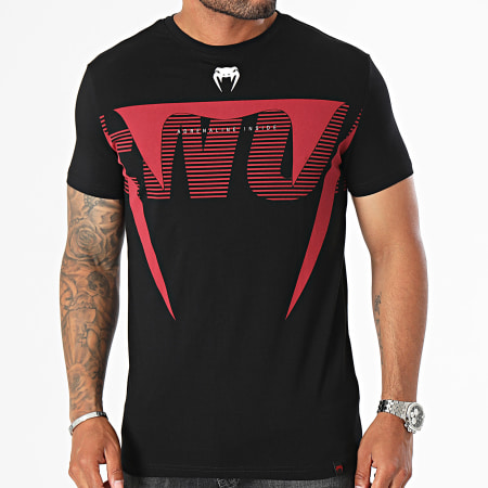 Venum - T-shirt Adrenaline Rood 05180 Zwart Rood