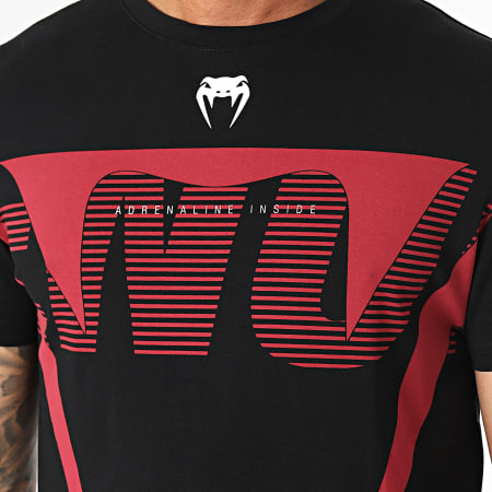 Venum - T-shirt Adrenaline Rood 05180 Zwart Rood