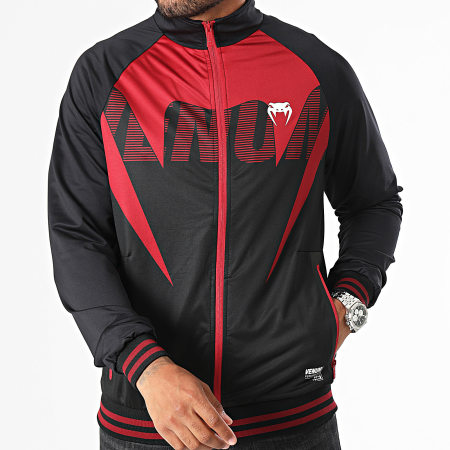 Venum - Chaqueta con cremallera Adrenaline Red Track 05179 Negro Rojo