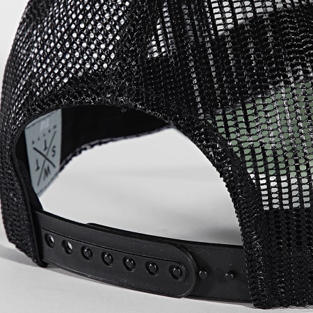 Watts - Cappello Trucker Tribe Bianco Nero Verde