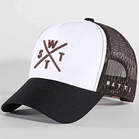 Watts - Trucker Tribe Cap Blanco Marrón Negro